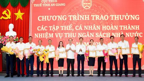 Thuế tỉnh An Giang thu ngân sách đạt 25.075 tỷ đồng, vượt 13,2% dự toán