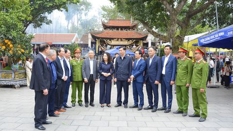 Phó Bí thư Thường trực Tỉnh ủy Nguyễn Thị Hương làm việc với Đảng ủy phường Vũ Ninh về triển khai các nhiệm vụ sau Tết Nguyên đán Bính Ngọ 2026