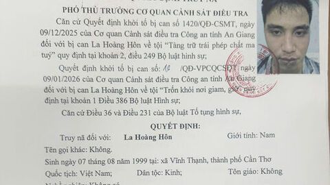 Truy nã 4 đối tượng trốn khỏi nơi giam giữ