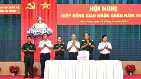 Hiệp đồng giao, nhận quân và huấn luyện dự bị động viên năm 2026