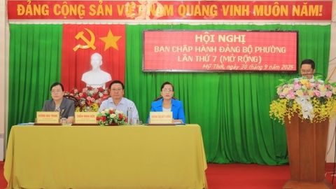 Hội nghị ban chấp hành đảng bộ các xã, phường 