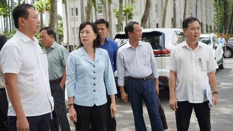 Phó Chủ tịch UBND tỉnh An Giang kiểm tra tình hình giải ngân vốn đầu tư công 