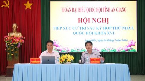 Đại biểu Quốc hội tỉnh An Giang tiếp xúc cử tri xã Long Điền