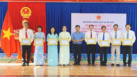 HĐND xã Mỹ Đức tăng cường đối thoại, lắng nghe ý kiến cử tri