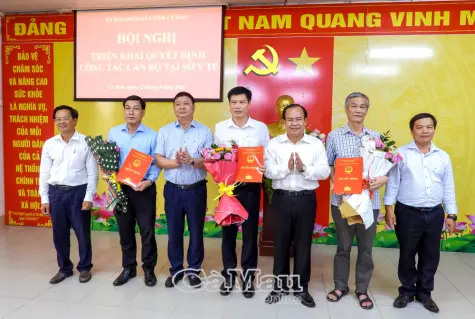 Triển khai các quyết định về công tác cán bộ tại Sở Y tế