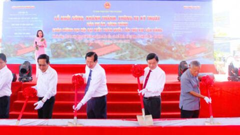 Khởi công Dự án mái che bảo tồn các hố khảo cổ tại Di tích quốc gia đặc biệt Óc Eo - Ba Thê