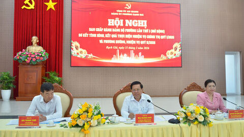 Phường Rạch Giá tập trung thực hiện đạt mục tiêu tăng trưởng năm 2026 đạt 14,2% trở lên