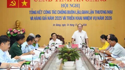 An Giang tổng kết công tác chống buôn lậu, gian lận thương mại và hàng giả năm 2025