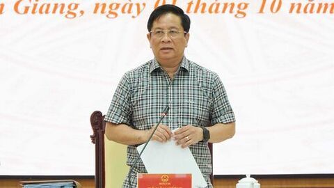 Chủ tịch UBND tỉnh An Giang yêu cầu đẩy nhanh tiến độ công trình, dự án phục vụ APEC 2027 