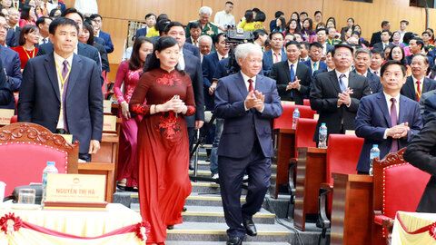 Một số hình ảnh đầu tiên phiên khai mạc Đại hội đại biểu MTTQ Việt Nam tỉnh Bắc Ninh lần thứ I, nhiệm kỳ 2025- 2030