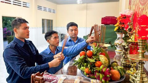 Đội K93 tìm kiếm, quy tập hài cốt liệt sĩ tại 13 xã, phường