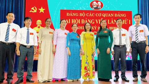 Đại hội Đảng bộ các Cơ quan Đảng xã Chợ Mới lần thứ I