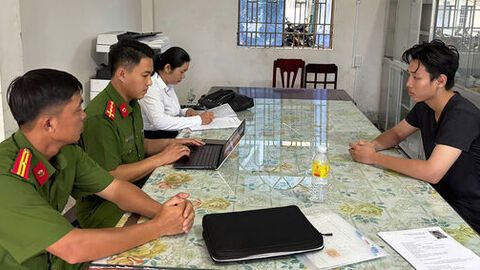 Bắt đối tượng trộm xe máy tại xã An Biên