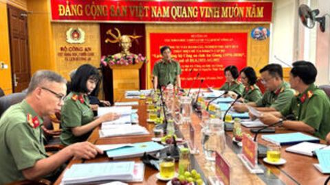 Nghiệm thu cấp bộ đề tài “Lịch sử Đảng bộ Công an tỉnh An Giang 1976-2020”