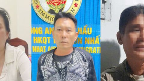 Công an An Giang bắt giữ 3 đối tượng trốn truy nã