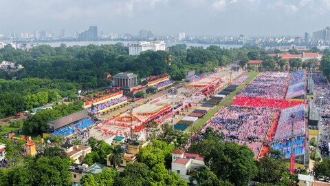 Những hình ảnh nổi bật trong đại lễ A80