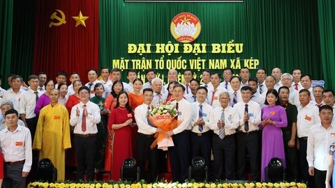Ủy ban MTTQ xã Kép tổ chức Đại hội đại biểu lần thứ I