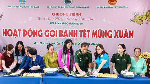Xuân biên giới - trao gửi yêu thương