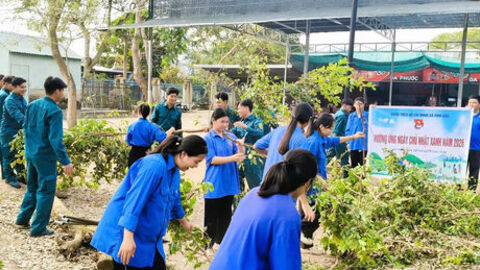 Tuổi trẻ Vĩnh Hậu xây dựng quê hương
