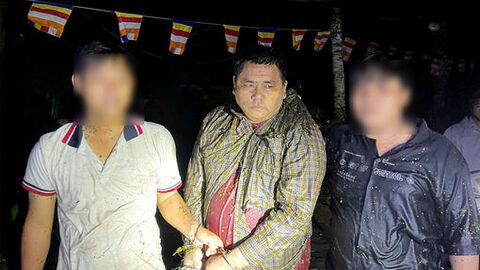 Công an xã Vĩnh Trạch bắt hai đối tượng trộm mô tô