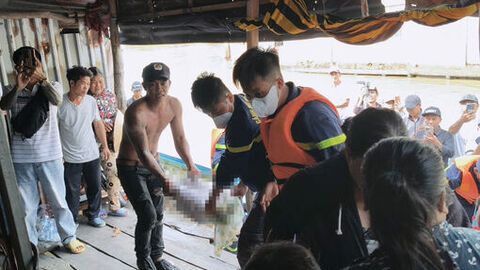 Tìm thấy thi thể cháu bé 4 tháng tuổi rơi xuống kênh ở An Biên