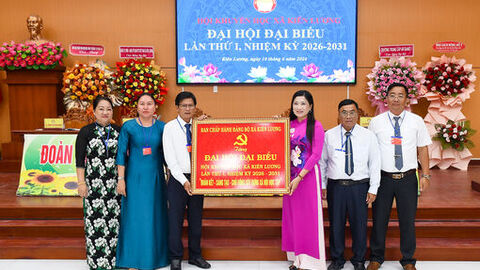 Ông Nguyễn Tấn Hòa giữ chức Chủ tịch Hội Khuyến học xã Kiên Lương nhiệm kỳ 2026 - 2031