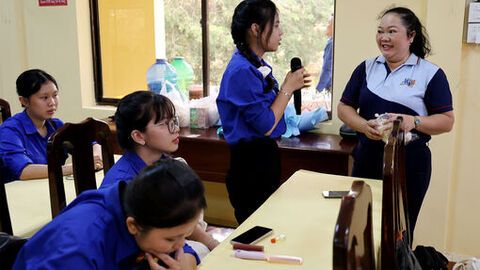 Tập huấn kỹ thuật sản xuất, tiêu thụ cho thanh niên vùng đồng bào dân tộc thiểu số An Giang