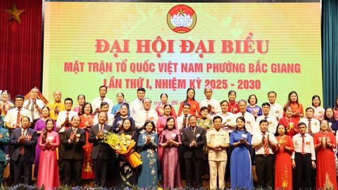 Ủy ban MTTQ phường Bắc Giang tổ chức Đại hội đại biểu lần thứ I