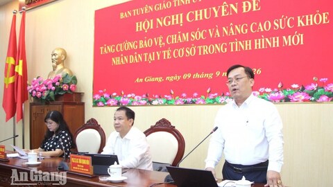 An Giang đặt mục tiêu mỗi trạm y tế có 4-5 bác sĩ vào năm 2027