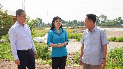 Quyết liệt gỡ vướng giải phóng mặt bằng cho các công trình, dự án đầu tư công tại xã Thạnh Đông