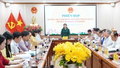 Thường trực HĐND tỉnh An Giang thông qua nhiều nội dung quan trọng 