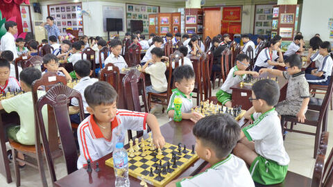 Hơn 200 thiếu nhi An Giang tham gia ngày hội văn hóa - thể thao 