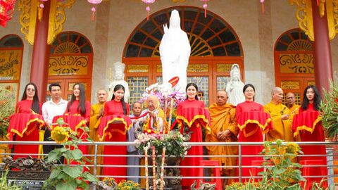 Khánh thành công trình đại trùng tu chánh điện chùa Pháp Hoa