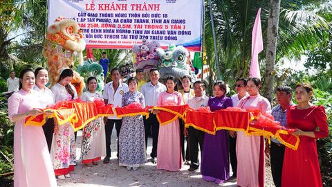 Châu Thành xây nền cho đô thị loại V