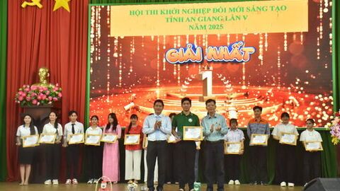 Dự án Green Apps đoạt giải nhất tại Hội thi Khởi nghiệp đổi mới sáng tạo tỉnh An Giang lần thứ V