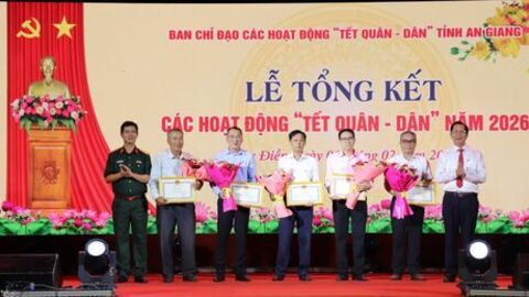 An Giang huy động gần 9 tỷ đồng thực hiện các hoạt động Tết Quân - Dân năm 2026 