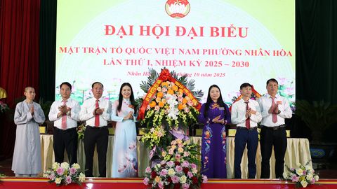 Phường Nhân Hòa phát huy sức mạnh đại đoàn kết, xây dựng đô thị văn minh, hiện đại