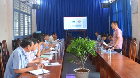 Xã An Cư làm việc với Tập đoàn Sao Mai về dự án du lịch tại rừng tràm Trà Sư