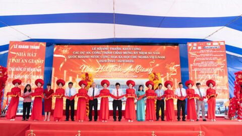 Khánh thành Nhà hát tỉnh An Giang, chào mừng kỷ niệm 80 năm Quốc khánh 2/9