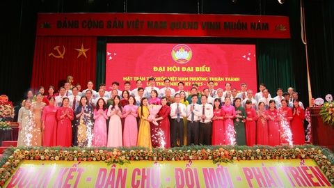 Tăng cường đồng thuận, củng cố khối đại đoàn kết, xây dựng phường Thuận Thành phát triển nhanh và bền vững