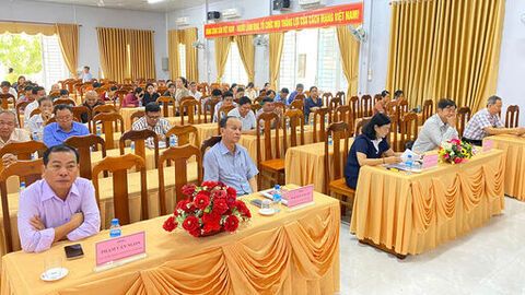 Đại biểu HĐND tỉnh An Giang tiếp xúc cử tri hai phường Thới Sơn và Tịnh Biên