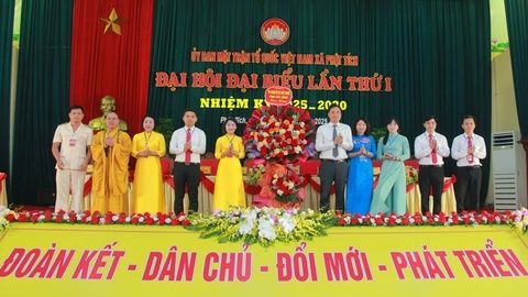 Phát huy sức mạnh đại đoàn kết, góp phần xây dựng xã Phật Tích phát triển, giàu đẹp, văn minh