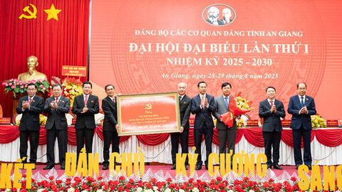 Đại hội đại biểu Đảng bộ Các cơ quan Đảng tỉnh An Giang lần thứ I, nhiệm kỳ 2025 - 2030