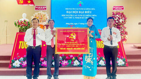 Đại hội đại biểu Hội Người cao tuổi xã Đông Hòa lần thứ I