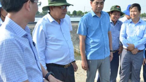 Phó Chủ tịch UBND tỉnh An Giang Ngô Công Thức thăm, chúc tết doanh nghiệp tại phường Tô Châu