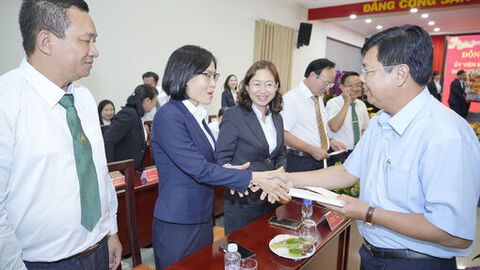 Bí thư Tỉnh ủy An Giang Nguyễn Tiến Hải thăm, chúc mừng năm mới doanh nghiệp