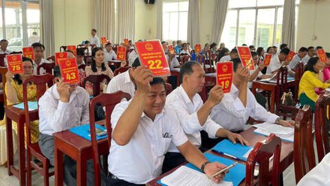 HĐND xã Long Kiến tổng kết nhiệm kỳ 2021 - 2026