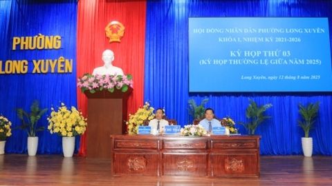 HĐND phường Long Xuyên tổ chức Kỳ họp thứ 3 