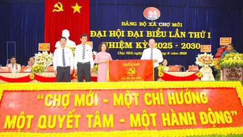 Xây dựng xã Chợ Mới phát triển nhanh và bền vững