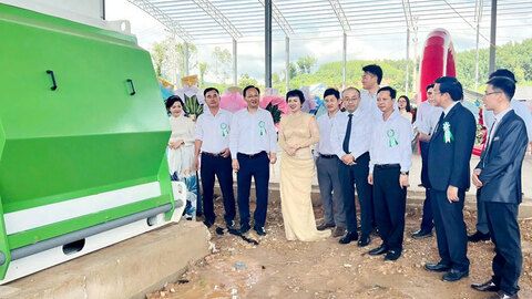 Bắc Ninh:  Khánh thành và động thổ xây dựng nhà máy sản xuất viên nén gỗ xuất khẩu